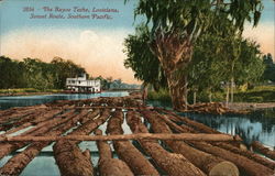 The Bayou Teche Louisiana Postcard Postcard Postcard