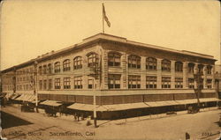 Clunie Block Sacramento, CA Postcard Postcard Postcard