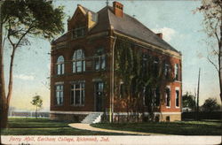 Parry Hall, Earlham College Richmond, IN Postcard Postcard Postcard