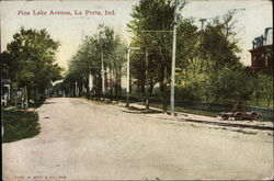 Pine Lake Avenue Postcard