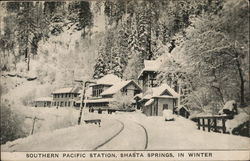 Southern Pacific Station in Winter Southern Pacific Station in Winter