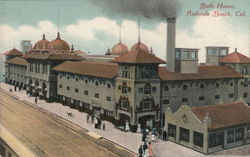 Bath House Redondo Beach, CA Postcard Postcard Postcard