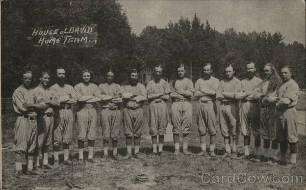 House of David - Baseball Team Benton Harbor Michigan