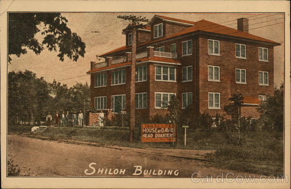 House of David Headquarters - Shiloh Building Benton Harbor Michigan