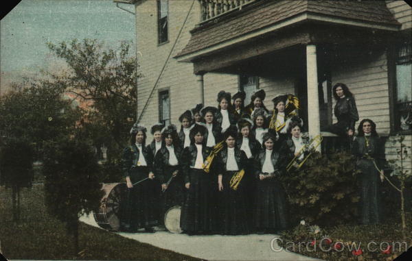 Group of Women with Musical Instruments Benton Harbor Michigan
