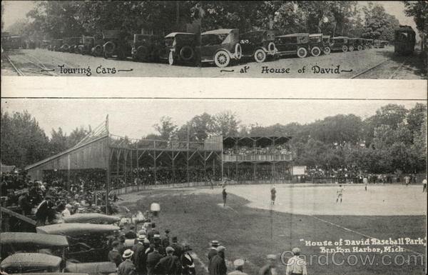 House of David - Touring Cars and Baseball Park Benton Harbor Michigan