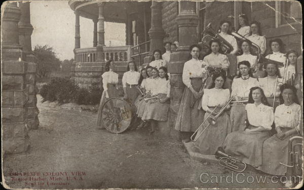 Israelite Colony View, Eden Springs, House of David Benton Harbor Michigan