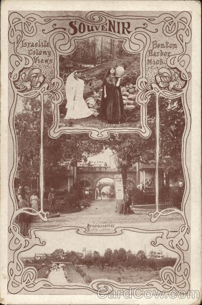 Israelite Colony, House of David - Eden Springs Benton Harbor Michigan