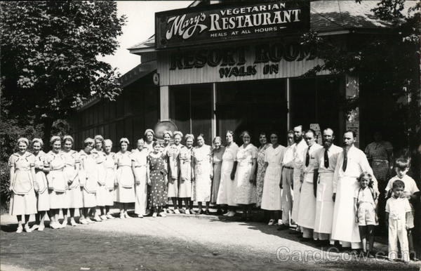 Mary's Vegetarian Restaurant Staff Benton Harbor Michigan