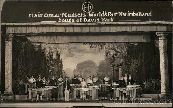 Clair Omar Musser's World's Fair Marimba Band - House of David Park Benton Harbor Michigan