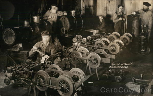 House of David Machine Shop, Miniature Trains Benton Harbor Michigan