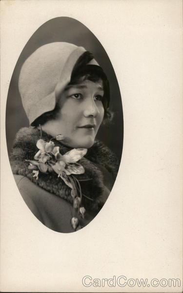 A Woman Wearing a Bonnet House of David