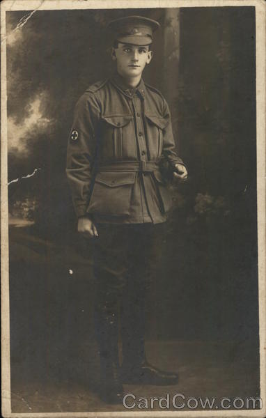 Uniformed Soldier, Walter Scott, Sailed from Sydney March 29, 1916