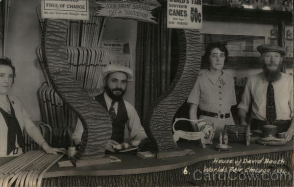 World's Fair Booth House of David