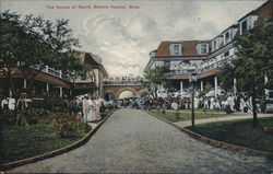 House of David - Main Entrance Postcard