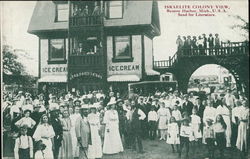 Israelite Colony, Cafe Postcard