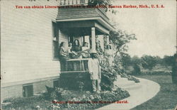 House of David - Western Entrance Postcard