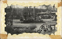 Israelite Colony - Eden Springs, Fish Pond Postcard