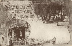 Israelite Colony, House of David - Girls Band Postcard