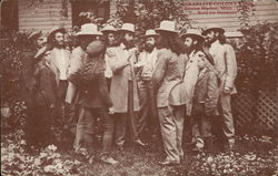 Israelite Colony, House of David - Group of Men Postcard
