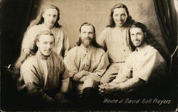 House of David Baseball Players Benton Harbor, MI Postcard Postcard Postcard