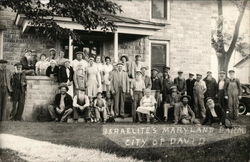 Israelite's Maryland Farm - Group Photo Postcard