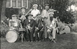House of David Band Postcard