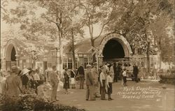 Park Depot Miniature Railway Benton Harbor, MI Postcard Postcard Postcard