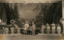 House of David Band Postcard
