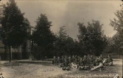 Band at House of David, Benton Harbor, Mich. Postcard