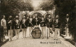 House of David Band Postcard