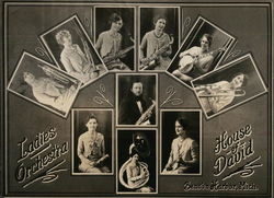 Ladies Orchestra Postcard