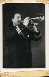 Musician at House of David Benton Harbor, MI Postcard Postcard Postcard