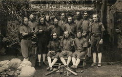 1918 House of David Baseball Team Postcard