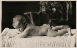 Nude Baby Picture Postcard