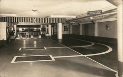 Indoor Parking Garage Postcard