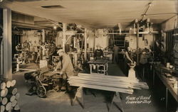 Making Canes in the Souvenir Shop Postcard