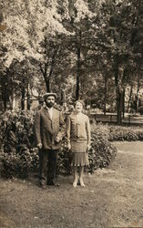 Herman and Lillian Tulk Mergenthaler Postcard