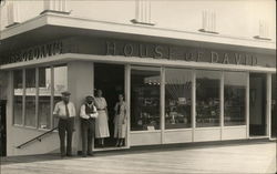 House of David Booth at Century of Progress Postcard