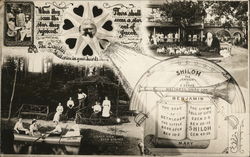 House of David Shiloh Multi-View Postcard