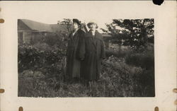 Member Josephine Edmund and Unnamed Woman Postcard