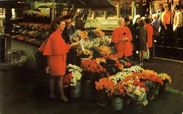 Flower Stand San Francisco California