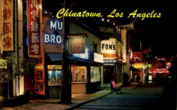 Chinatown Los Angeles California