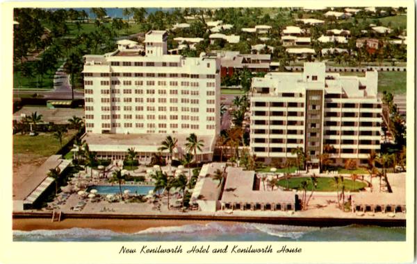New Kenilworth Hotel And Kenilworth House Miami Beach Florida
