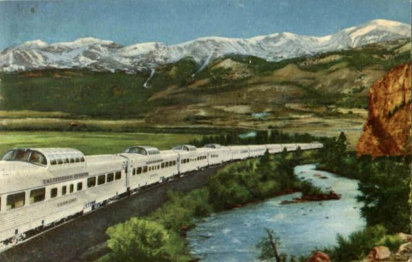 California Zephyr Trains, Railroad