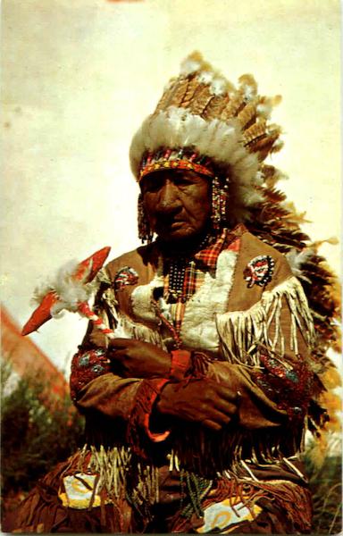 Old Indian Chief Native Americana