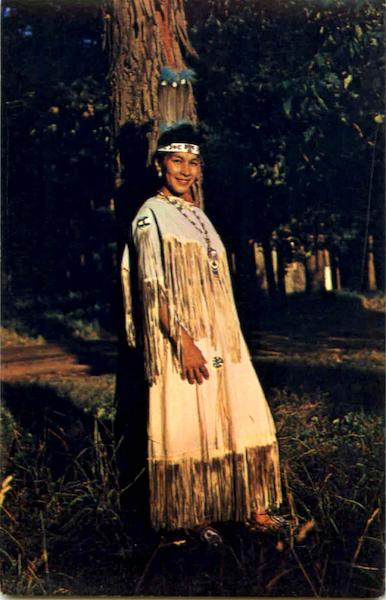 A Seneca Indian Girl Native Americana