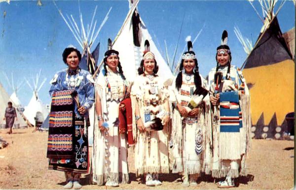 Indian Maidens Native Americana