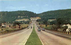 Connecticut's West Rock Tunnel Turnpike, CT Postcard Postcard