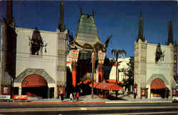 Grauman's Chinese Theatre Hollywood, CA Postcard Postcard
